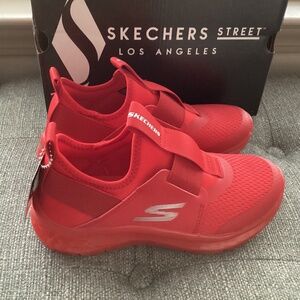 Skechers Little Kids Skech Fast Ice Casual Sneakers, size 1.5
